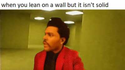 weeknd in the backrooms