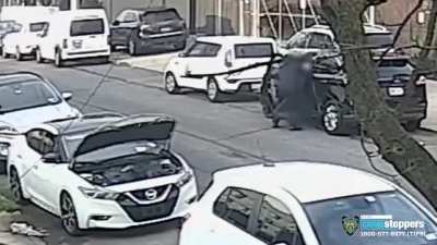 A man wearing an Orthodox Jewish garb as a disguise guns down a recently released gang member in Queens