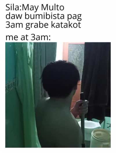 tas bigla ka sinamahan nung multo eh noh hahaha