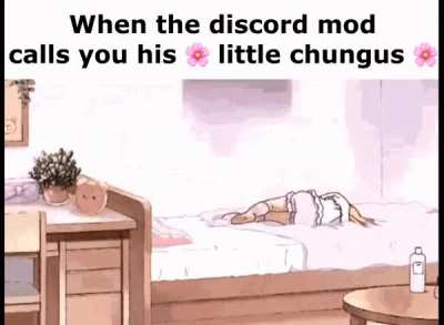 Me and my UwU OwO Daddy discord moderator