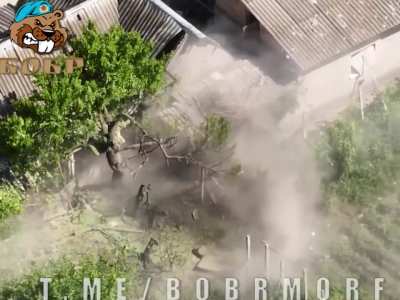 Ukranian mortar crew leaks their location and is then targeted by Russian FPV drones. This is why OPSEC is important. Kherson region