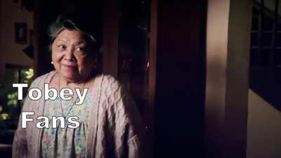 That moment we became Ned's grandma while watching No Way Home.
