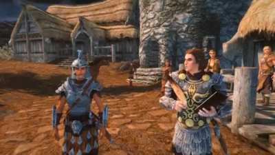 I censored Skyrim unnecessarily, and what came out of it was gold (full video in comments)