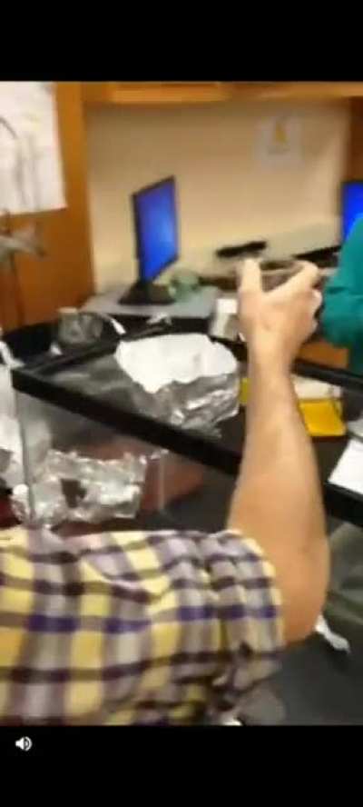 Flying aluminum