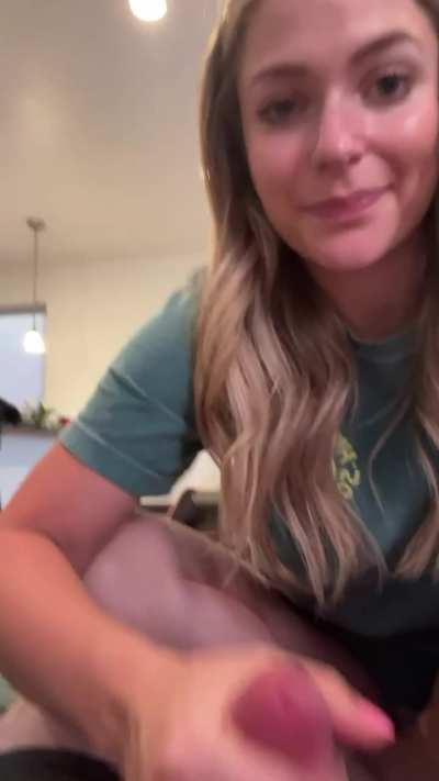There’s something so hot to me about a casual handjob