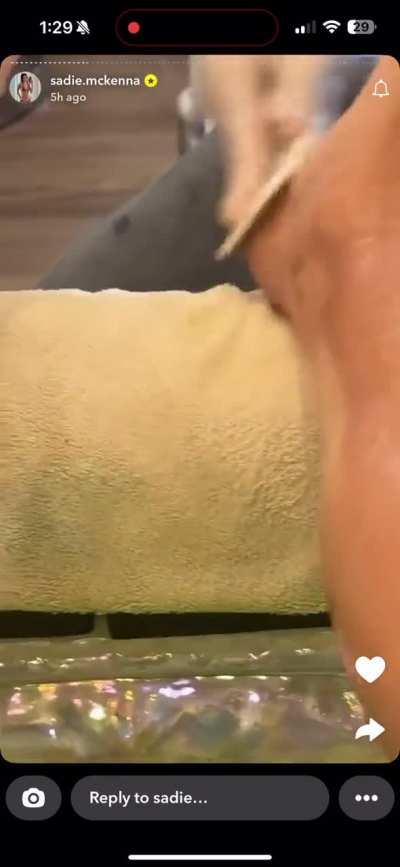 Sadie Mckeena ticklish pedicure 