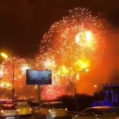 Azerbaijanis of Moscow celebrating the liberation of Shusha today, beautiful!
