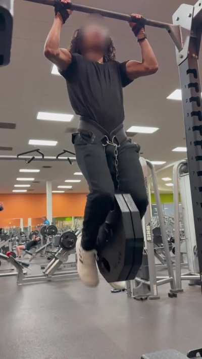 100lbs @ 115lbs.