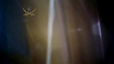 Opposition fighter uses the furniture to get an angle of attack on an SAA position - Termala, Idlib - 10/15/2015