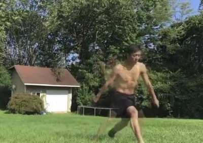 here’s another standing double backflip, these guys are insane