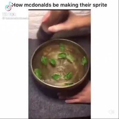 How to make McDonald's sprite