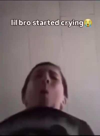 Bro couldn't hold it in anymore