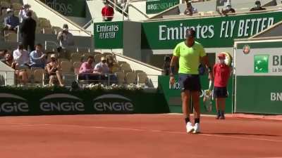 Rafa’s epic intro at Roland Garros 2021