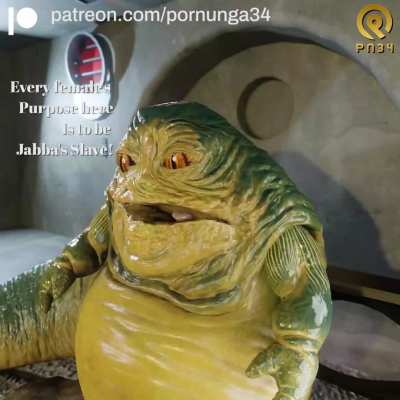 Princess Leia dances for Jabba the Hutt (cred<wbr>it_Po<wbr>rnung<wbr>a34)