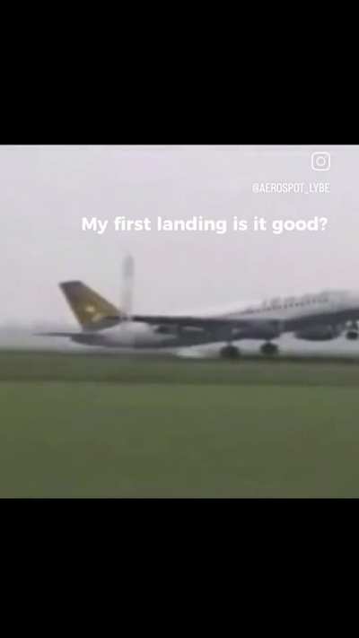 First landing as a pylote pls rate