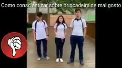 uma brincadeira que não se faz
