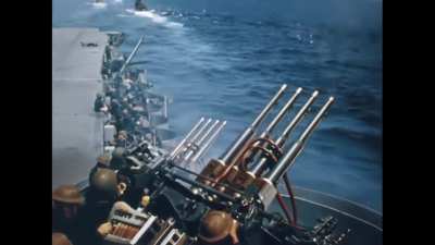 Clip from The Battle of Midway (1942) Remastered