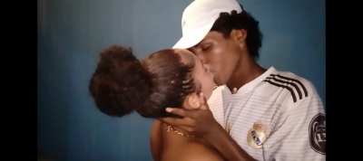 Portuguese couple making out 2
