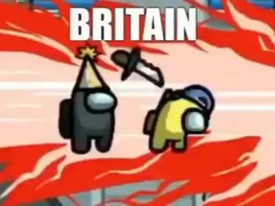 British people in Among Us be like