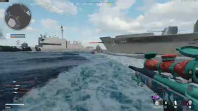 Taking the boat driver out in style