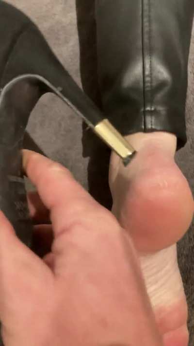 You just knew he was going to use my feet when he found me flat out drunk! Let me know if you’d like to watch! 