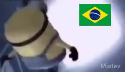 Minion going to brazil