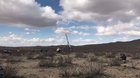 Mad Mike Hughes launched himself in a steam-powered rocket to prove the earth is flat