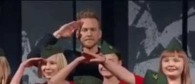 Ohhh, the other salute