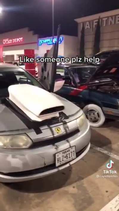 Oh it’s a Ferrari