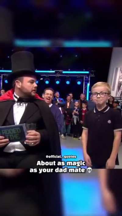 About as magic as your dad