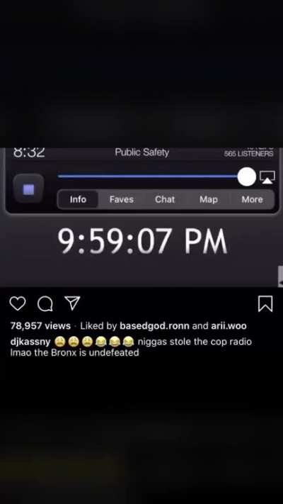 This man stole a whole police radio