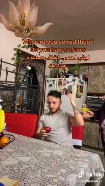Corona vaccine prank on mom