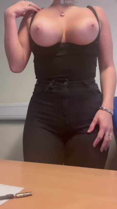 The guys at work tell me my boobs are perfect.. do you agree?