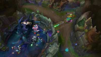 hello, it's me — super lulu. and i can do all job, when my team chill in base, even steal nush Q