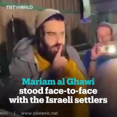 Israeli Settlers kicking out a Palestinian family and occupying their house