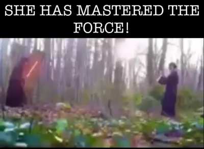 The force is strong with this one