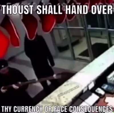hand over thou dabloons