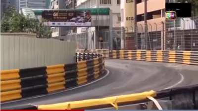 Dan Hegarty‘s Fatal Crash @ Macau 2017