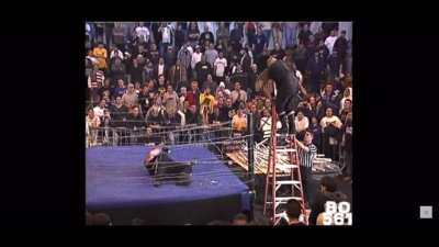 Big dudes and ladder matches don’t mix