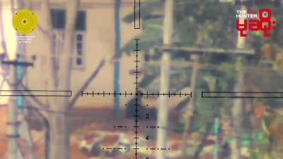 Anti-Junta Forces sniper scores a headshot on a Myanmar Army soldier in Kayar State.