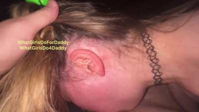 one of our earliest throatpies caught on film