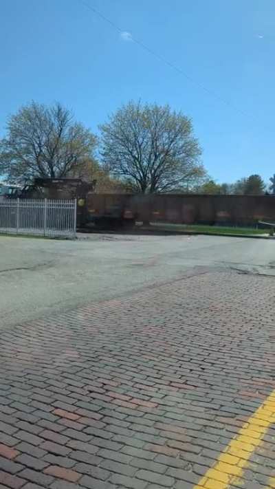 Have never seen this before... Can anyone shed some light on the Semi Train??