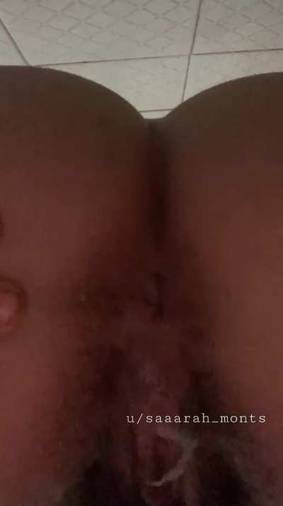 i hit the camera with poop while gapping My asshole