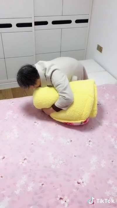 I’d probably rip my blanket in the process