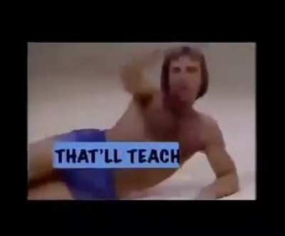 The straightest of exercises