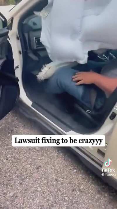 The kid filmed the action sequence in frame from start to finish AND helped the victim!