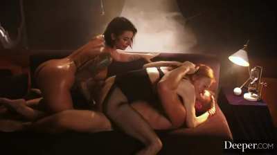 [FFM] Maitland Ward and Ivy Lebelle Amazing Threesome: Maitland loses her mind!!