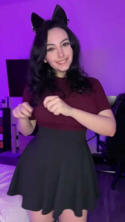 She can't dance but
