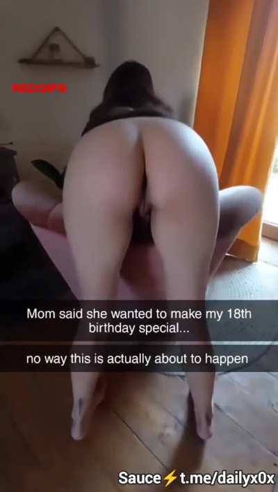 Mom give ultimate b'day gift to son