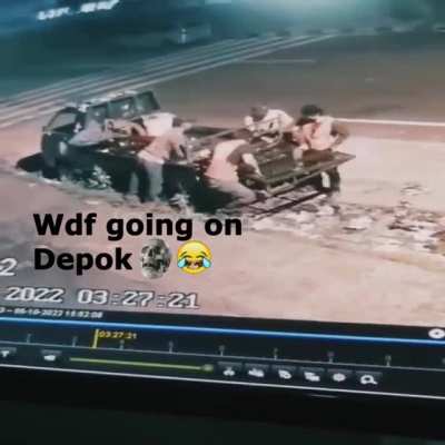 Wdf going on in Depok 💀